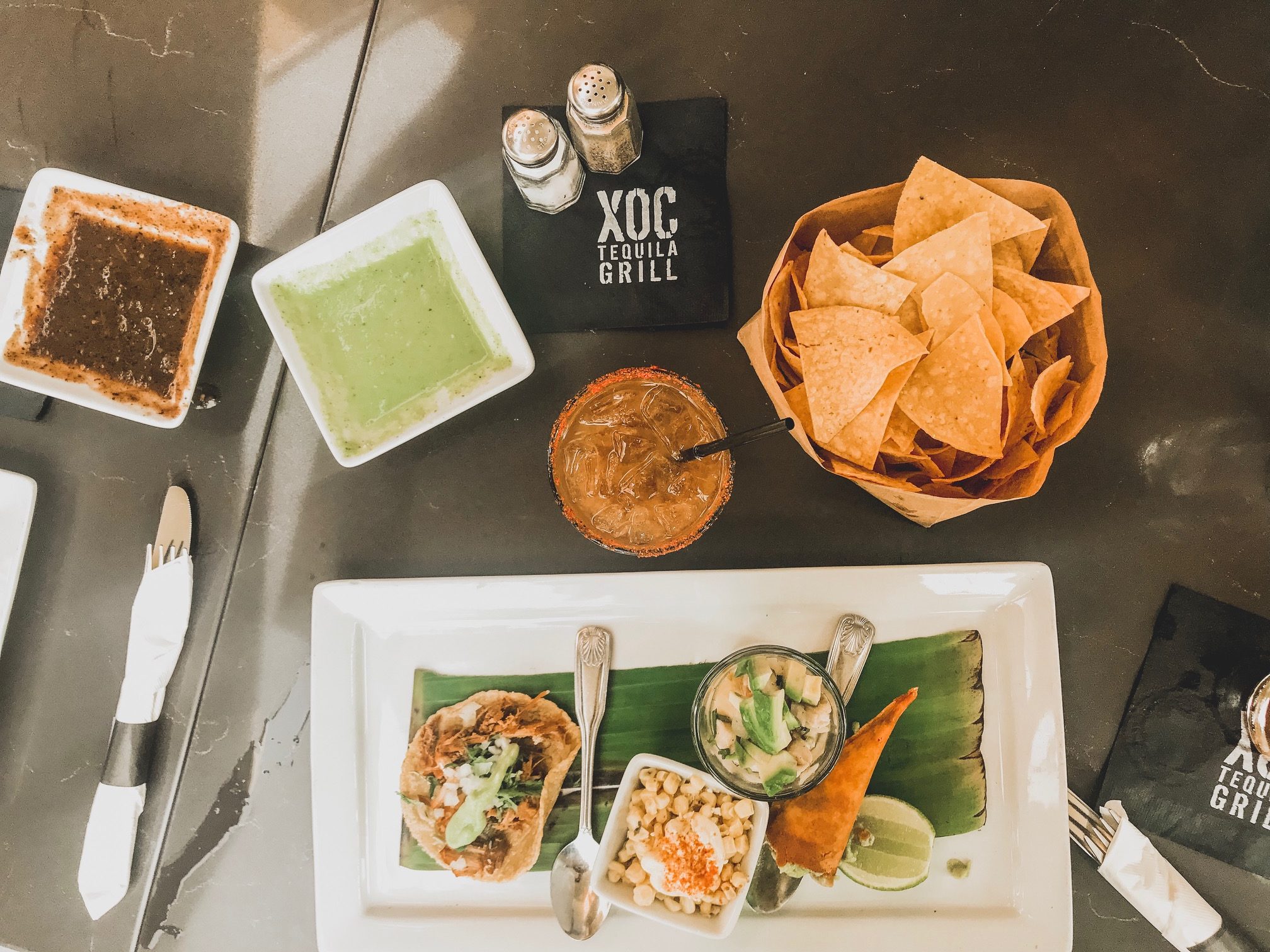 XOC Mexican restaurant at the village for Topanga Food Crawl